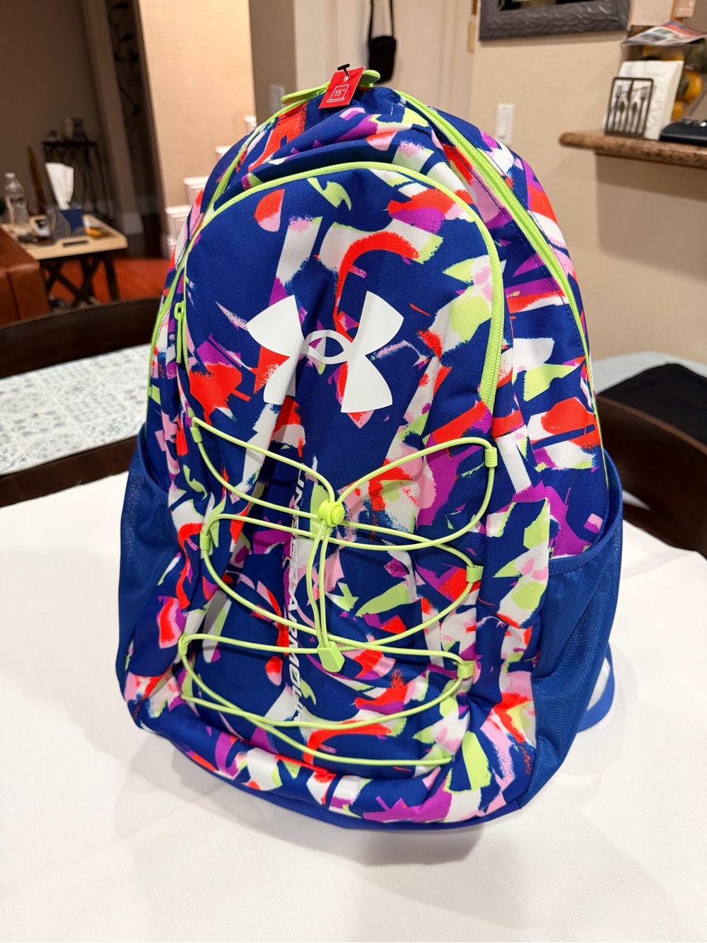NEW Under Armour Sport Laptop Backpack, Blue / Multicolored…